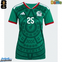Mexico Roberto Alvarado #25 Hjemmedrakt Dame EM 2024 Kortermet